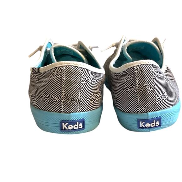 Keds Girl's Youth Sz 6 Kickstart Charm Canvas Rubber Soled Lace-Up Shoes - Picture 8 of 10